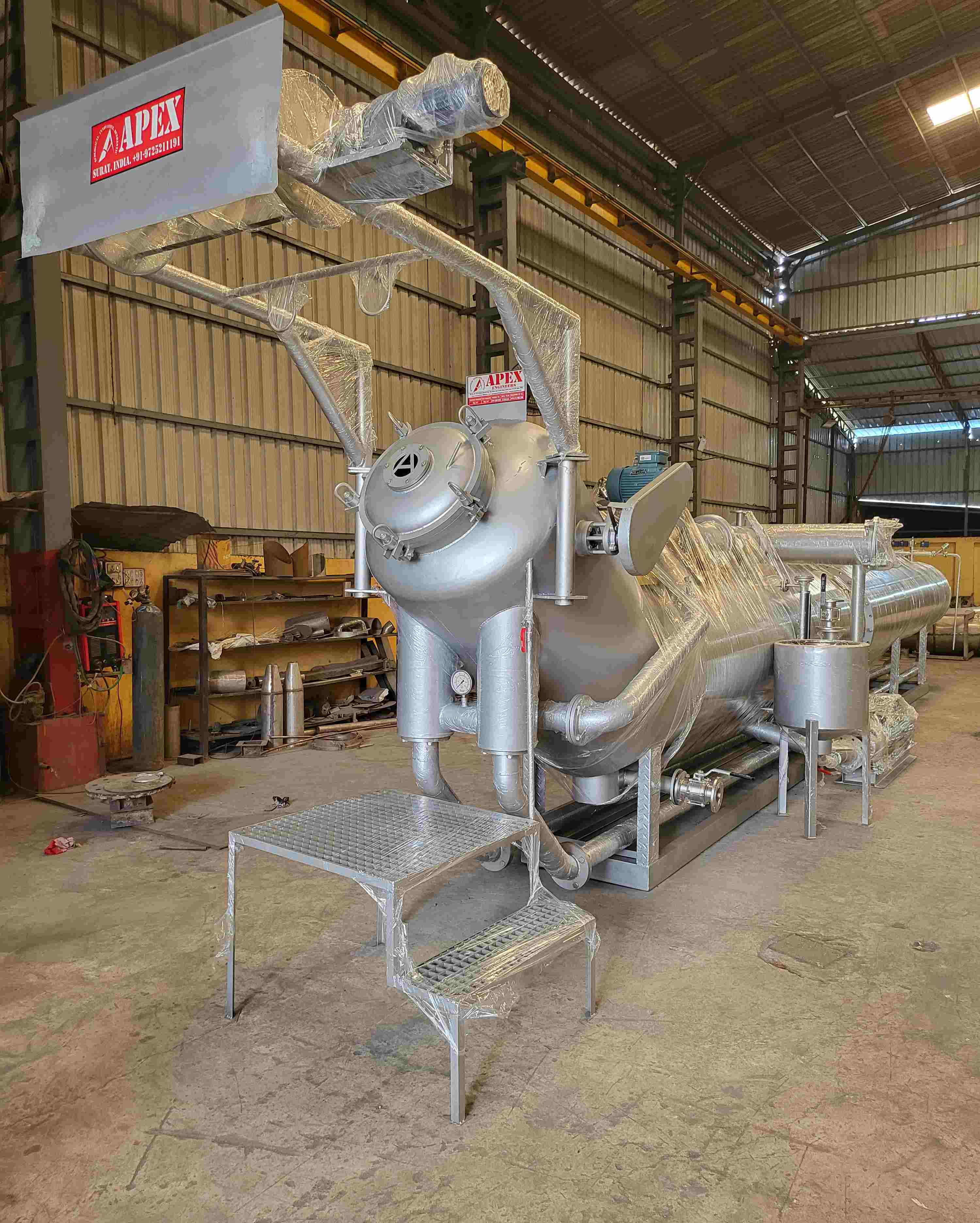 Long Tube Jet Dyeing Machine